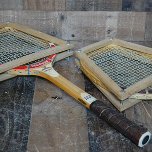 Vintage Pair of Wood Tennis Rackets, Wilson Rod Laver, Macgregor Tennis ...