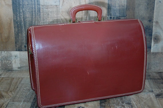 Vintage briefcase,  1960's Stebco law briefcase h… - image 6