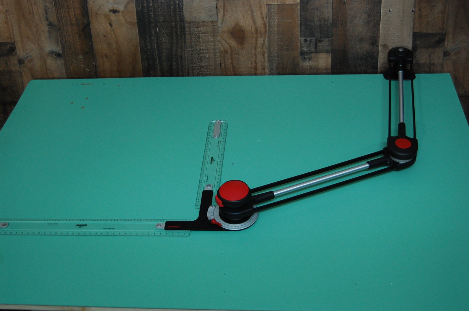 Vintage Drafting Machine Vemco Rare Left Hand Machine Etsy