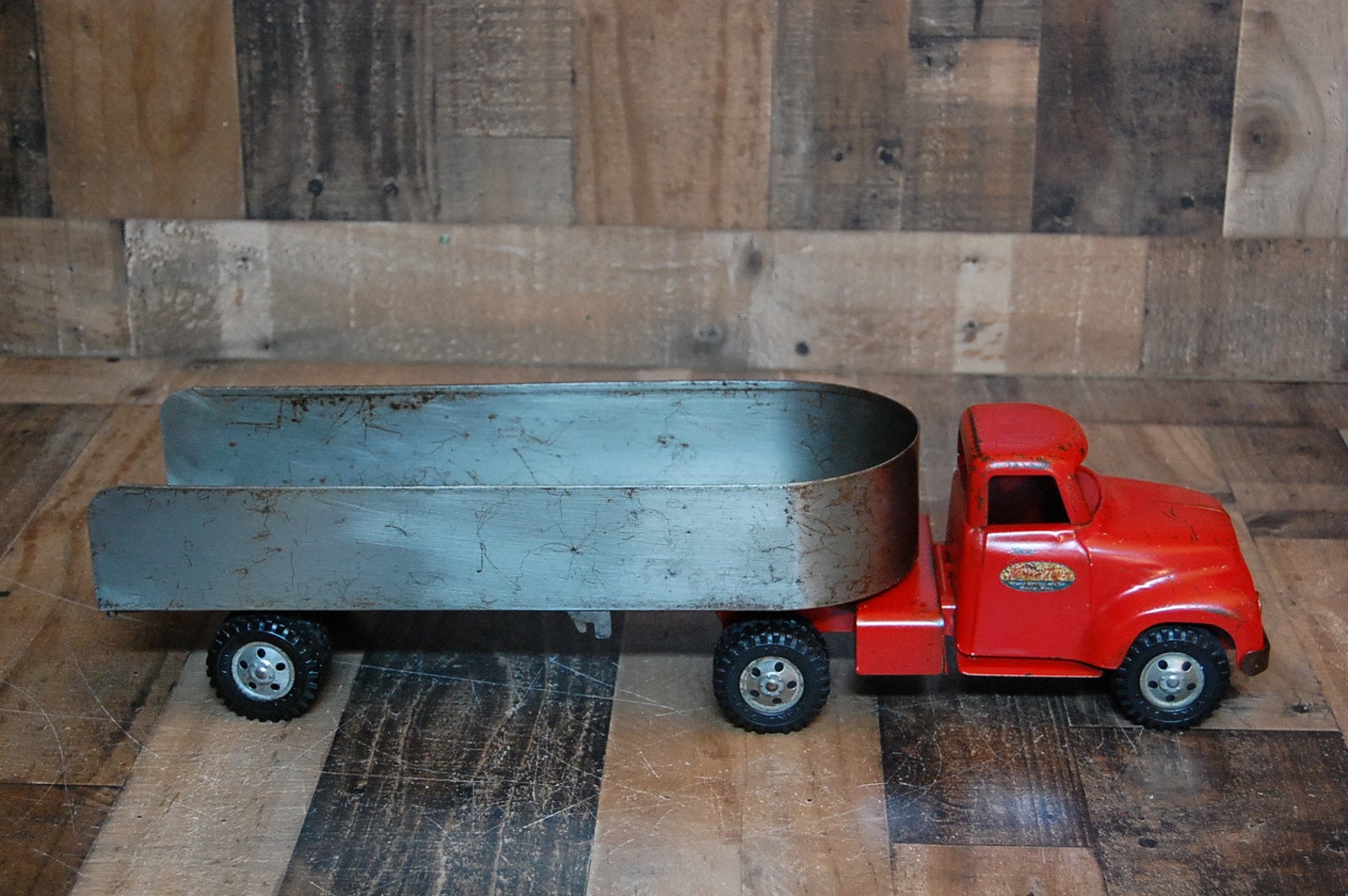 Vintage Tonka Toy Truck and trailer 1950's Tonka Etsy