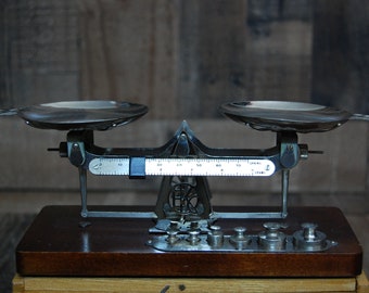 Vintage Eastman Kodak Photography Studio Scale, Original Lab Scale, used to measure powders for film developing, collectible, FREE SHIPPING