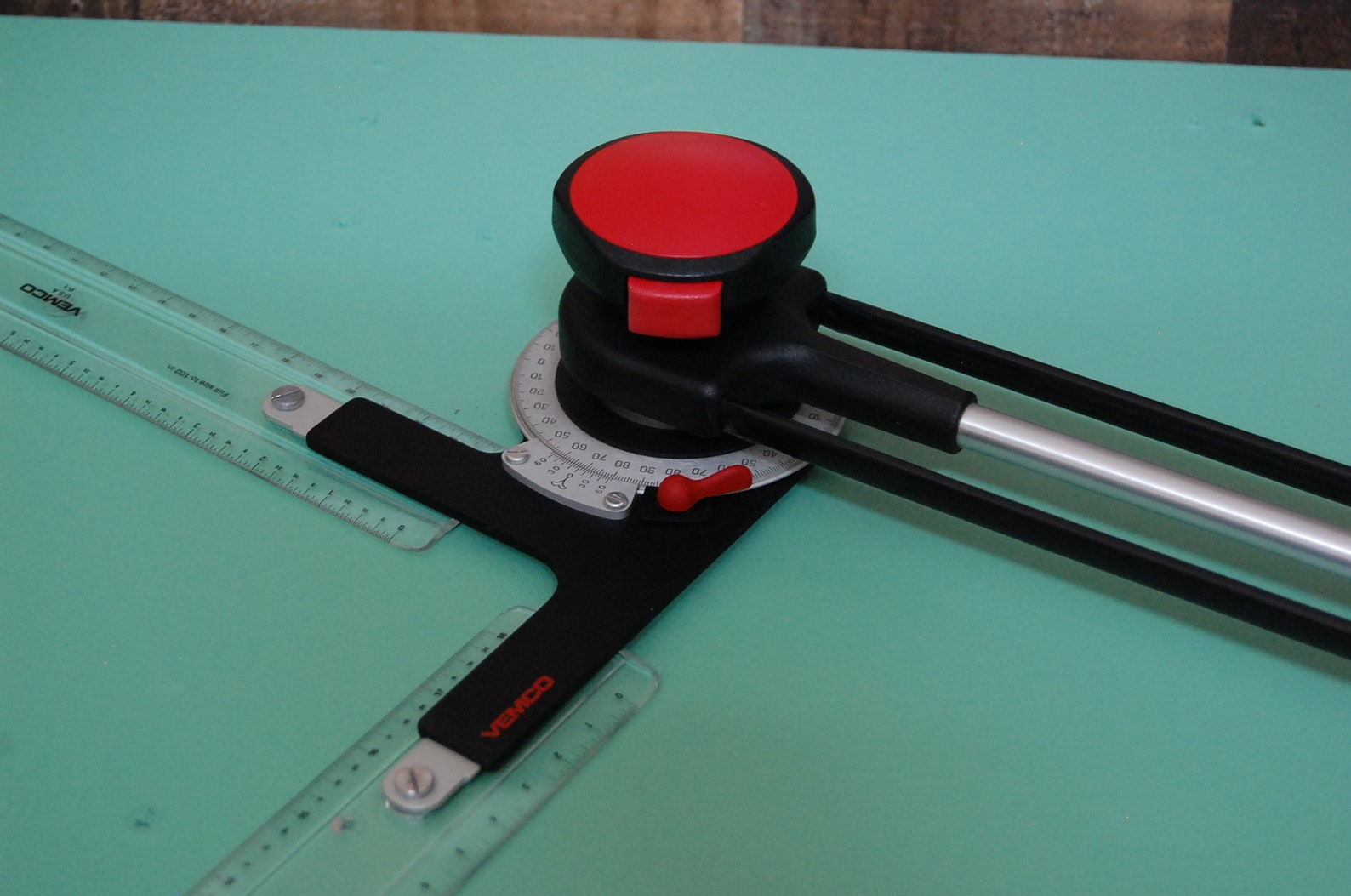 Vintage Drafting Machine Vemco Rare Left Hand Machine Etsy