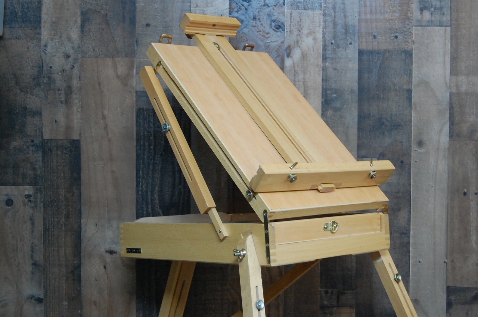 Vintage Jullian Art Easel portable art easel great Etsy