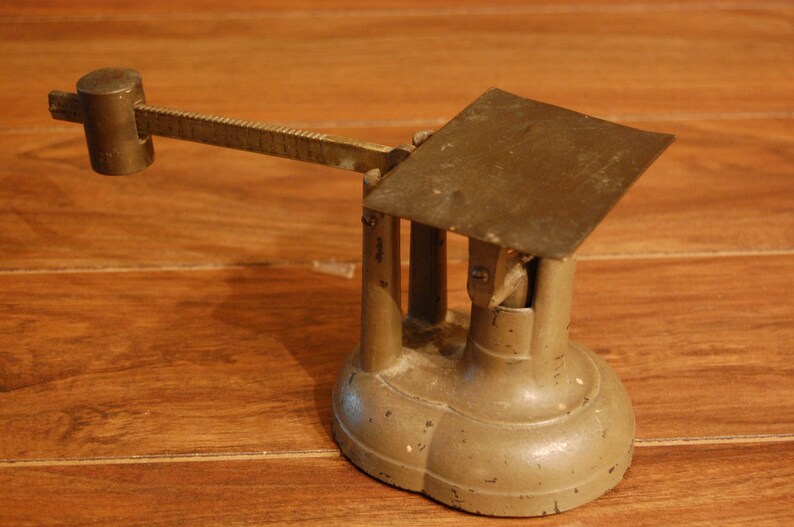 Vintage Fairbanks Postal Scale 1959 10 oz Post Office Scale Etsy