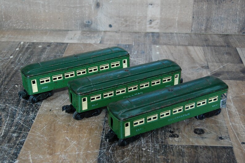 Vintage Railroad Trains Lionel Collectible Railroad Pullman Etsy