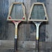 Vintage Pair of Wood Tennis Rackets, Wilson Rod Laver, Macgregor Tennis ...