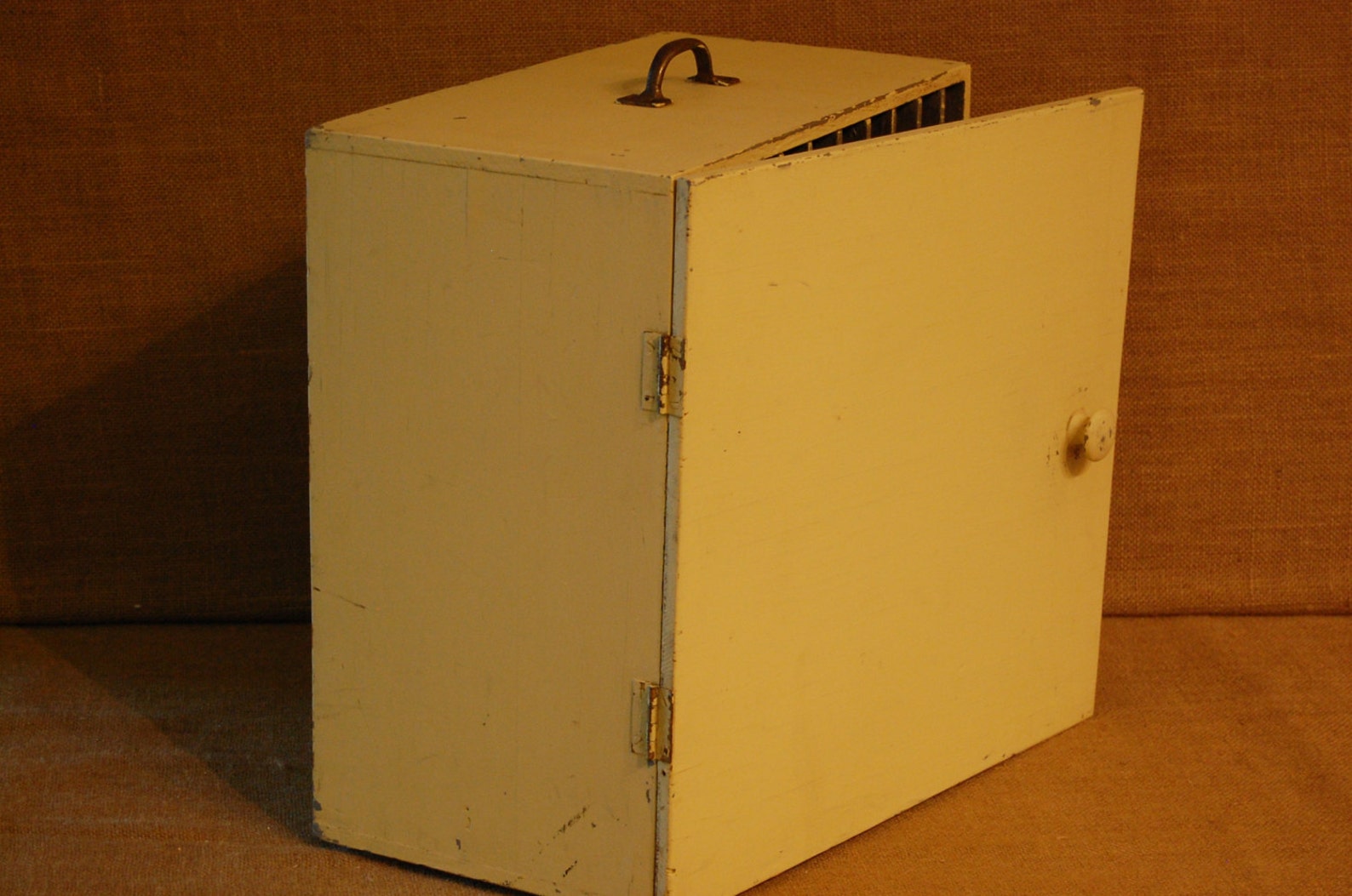 Vintage Yellow Storage Vintage Office Storage Etsy