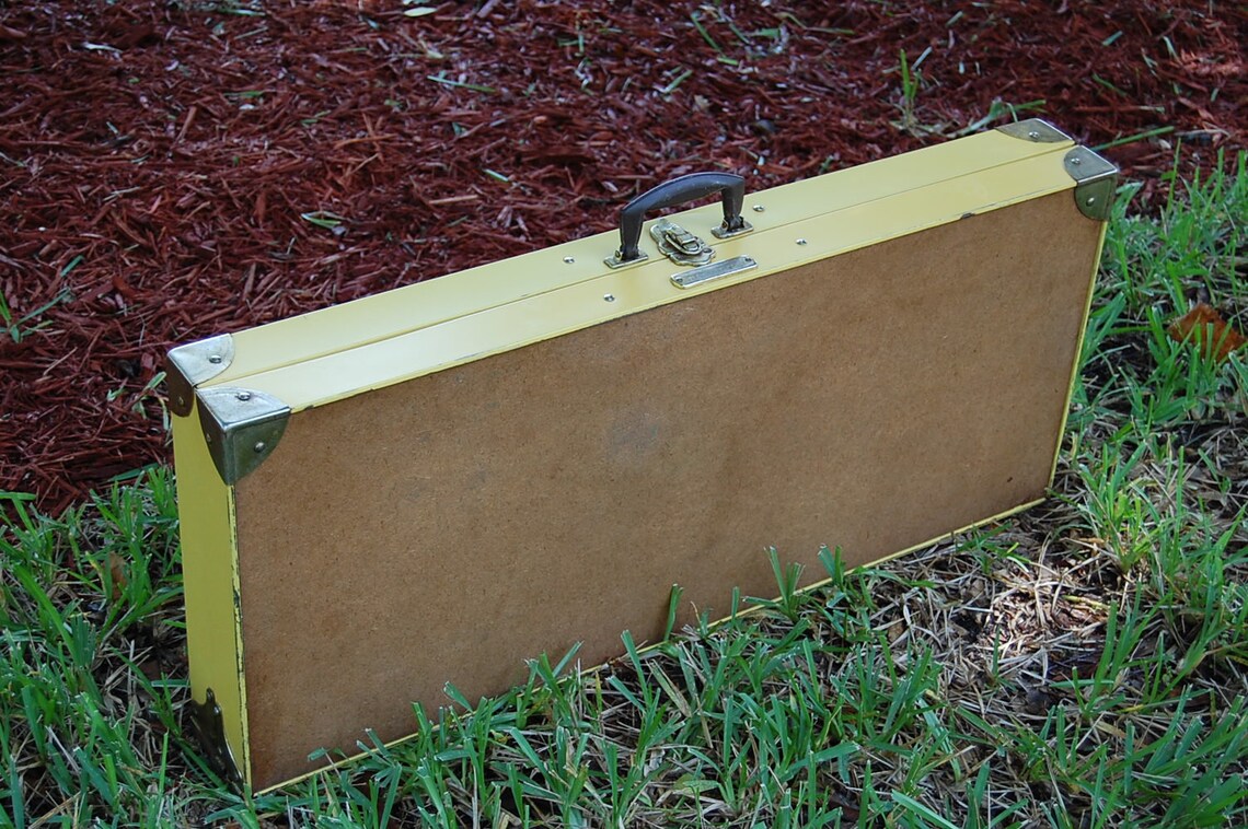 Vintage folding picnic table vintage folding table and four Etsy