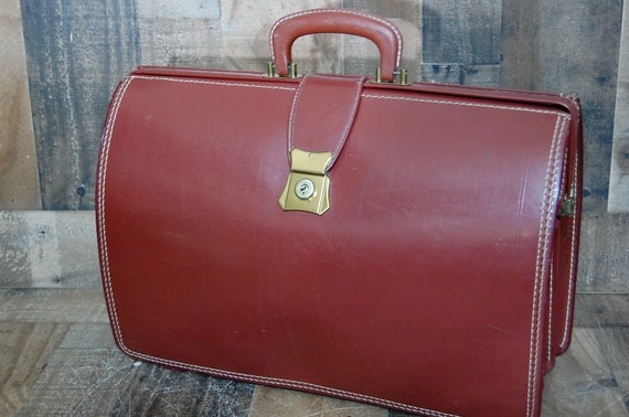 Vintage briefcase,  1960's Stebco law briefcase h… - image 3