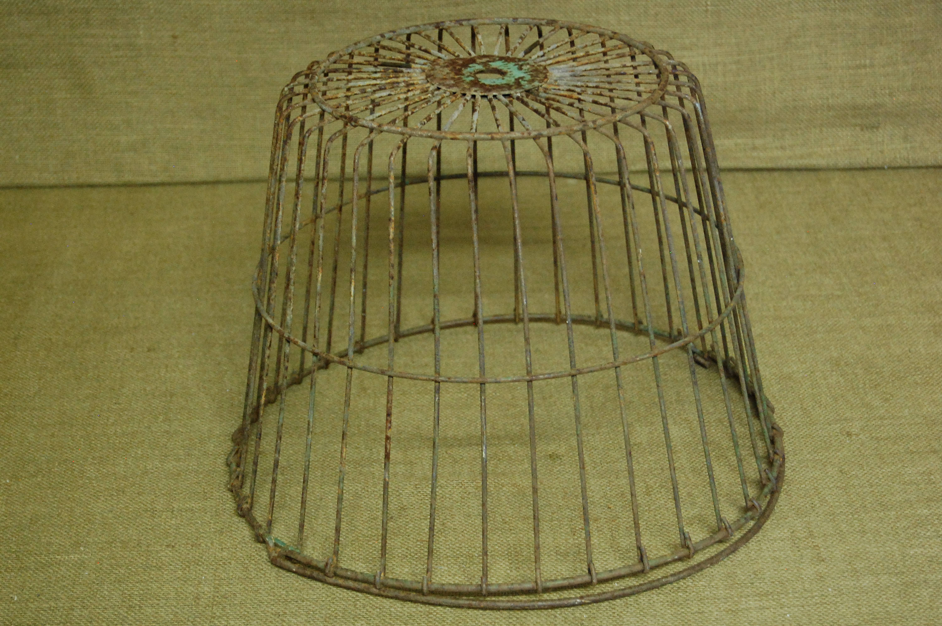 Antique Metal Egg Basket with handle vintage chicken egg Etsy