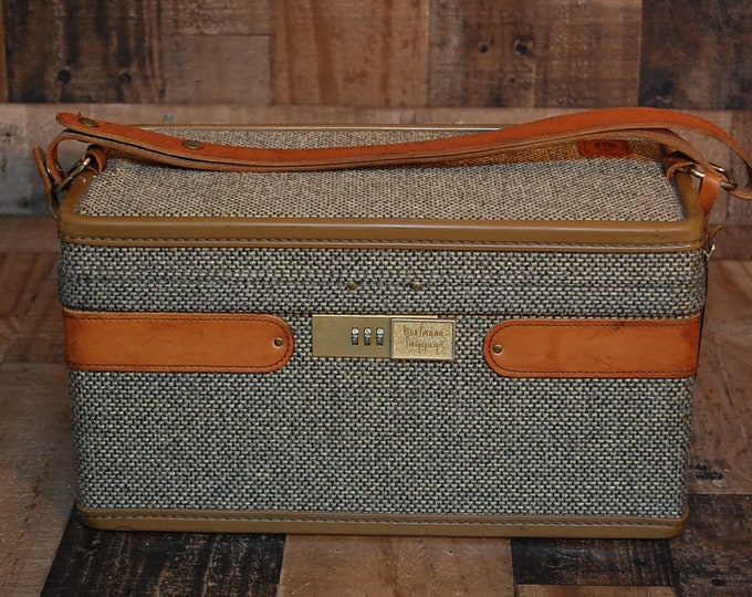 Vintage Hartmann Train Case, Vanity Case, Train Luggage, Vintage Travel