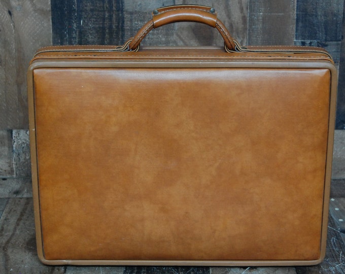 Vintage Hartmann Leather Briefcase, Vintage Hartmann Luggage, Vintage