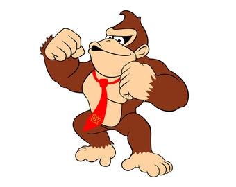 Donkey Kong SVG File