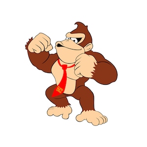 Fichier SVG Donkey Kong