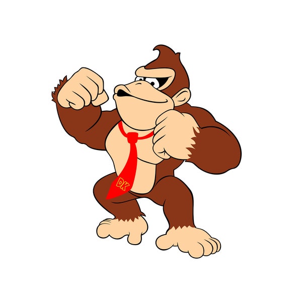Donkey Kong SVG File