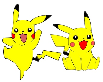 【大幅値下げ】ポケモンピカチュウキャラクターフォト ポケモン ピカチュウ SVG ファイル - Etsy 日本
