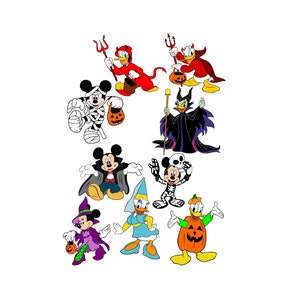 Mickey Halloween Time SVG files