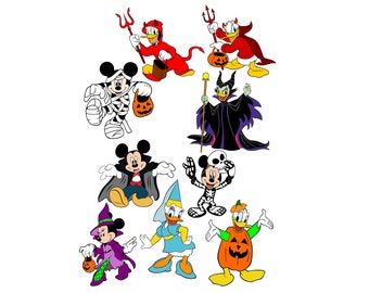 ミッキーハロウィーンタイム SVG ファイル - Etsy 日本