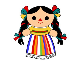 mexican paper doll