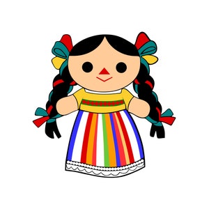 Muñequita artesanal mexicana new arrivals