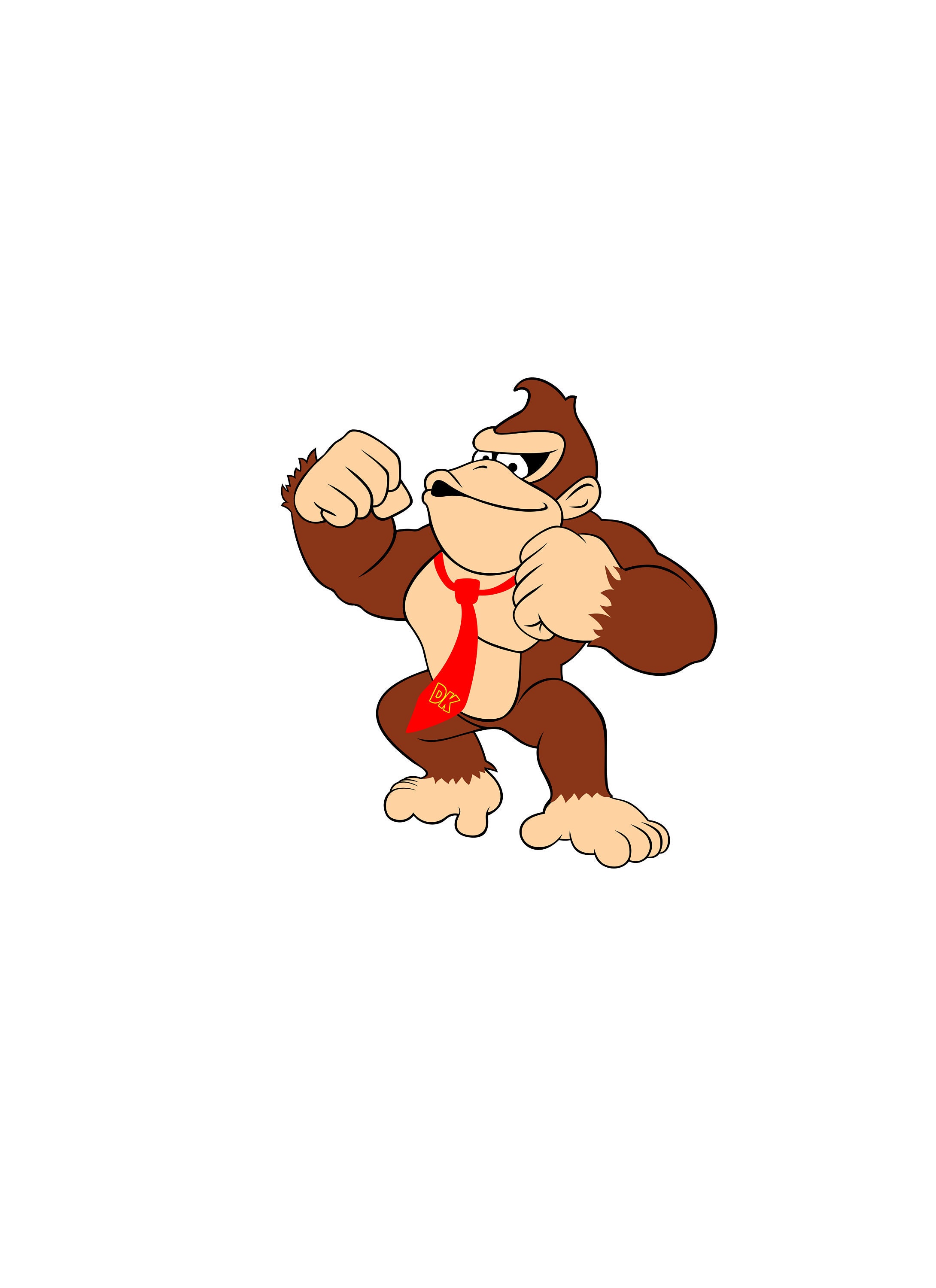 Donkey Kong SVG File Etsy