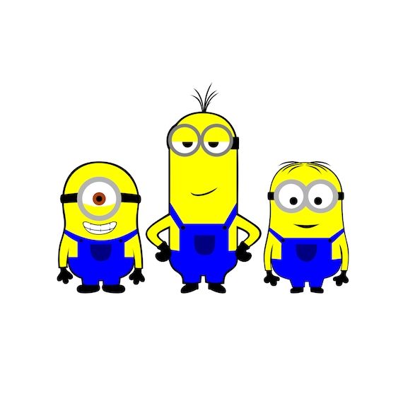 Download Minion Svg Files Etsy