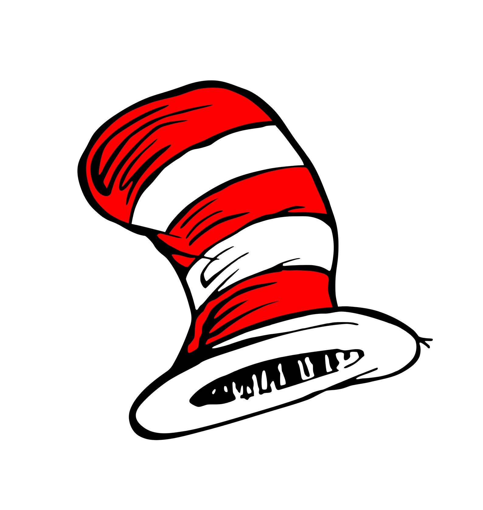 Cat in the Hat Related SVG Files - Etsy