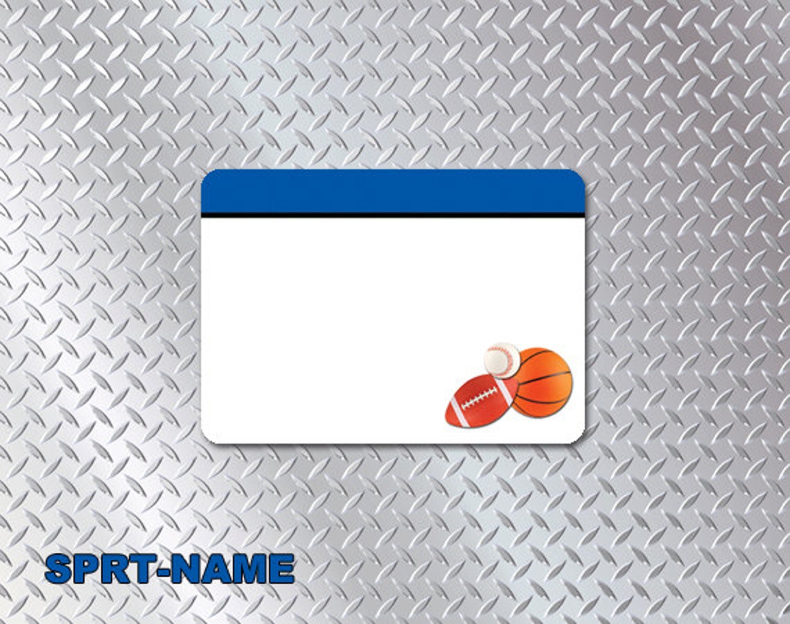Sports Party DIY Printable Party Name Tags 3.375 x 2.325 Etsy