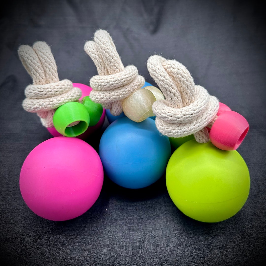 Ultra Poi Ropes 95mm Contact Poi With Cotton Rope - Etsy