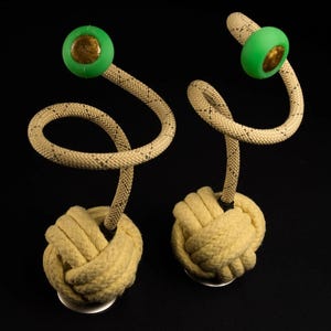 Static Leash Classic Fire Poi (Pair of 2)
