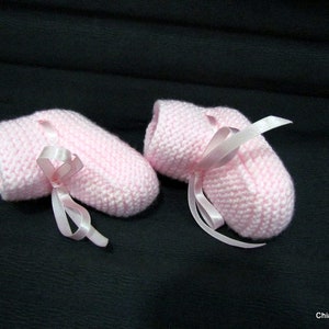 crochet baby booties, baby booties,knitted baby booties,photo prop booties,baby boots,baby slippers,christening booties,baby shower gift image 6