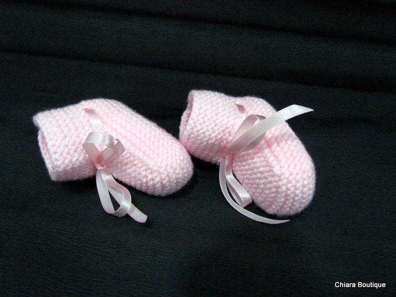 crochet baby booties, baby booties,knitted baby booties,photo prop booties,baby boots,baby slippers,christening booties,baby shower gift image 6