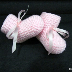 crochet baby booties, baby booties,knitted baby booties,photo prop booties,baby boots,baby slippers,christening booties,baby shower gift image 4