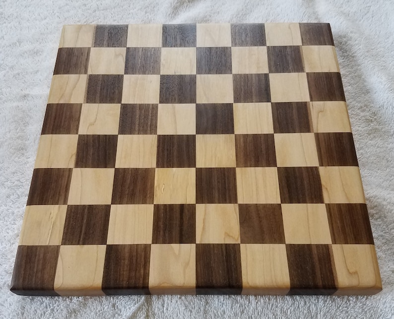 Checker board cutting board