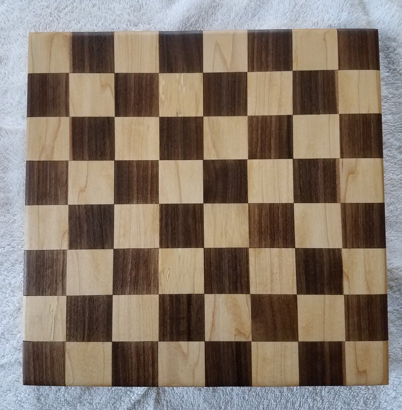 Checker board cutting board