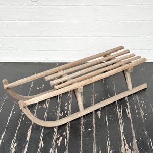 Vintage Davos Sled - Etsy
