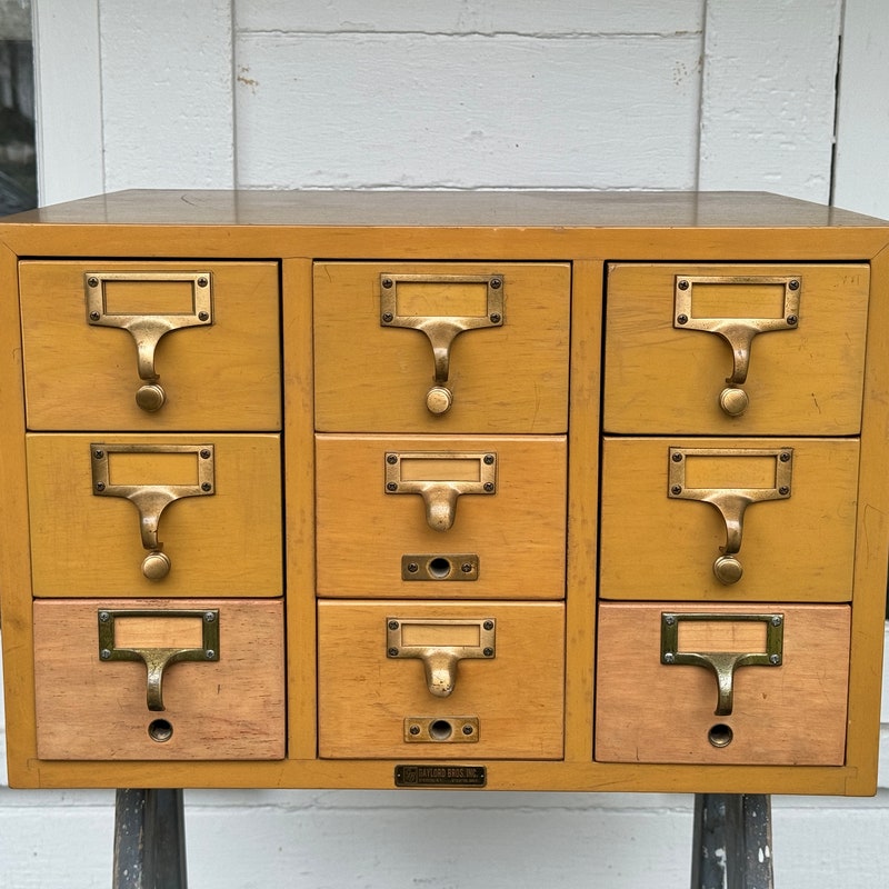 Card Catalog Etsy