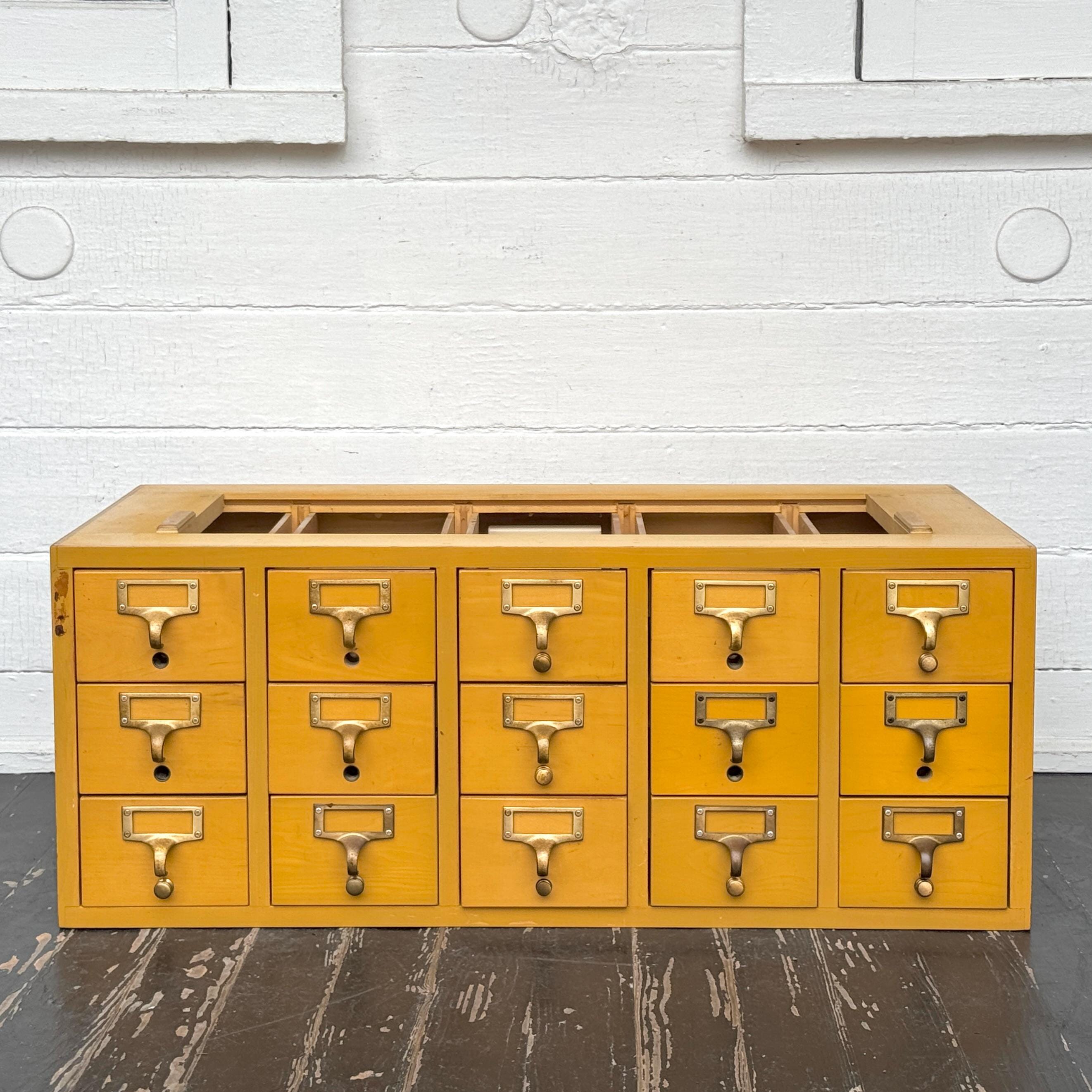 Oak Card Catalog - Etsy Oak Card Catalog - Etsy