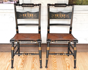 Vintage Set 1950's Virtue Brothers California Dining Chairs MCM