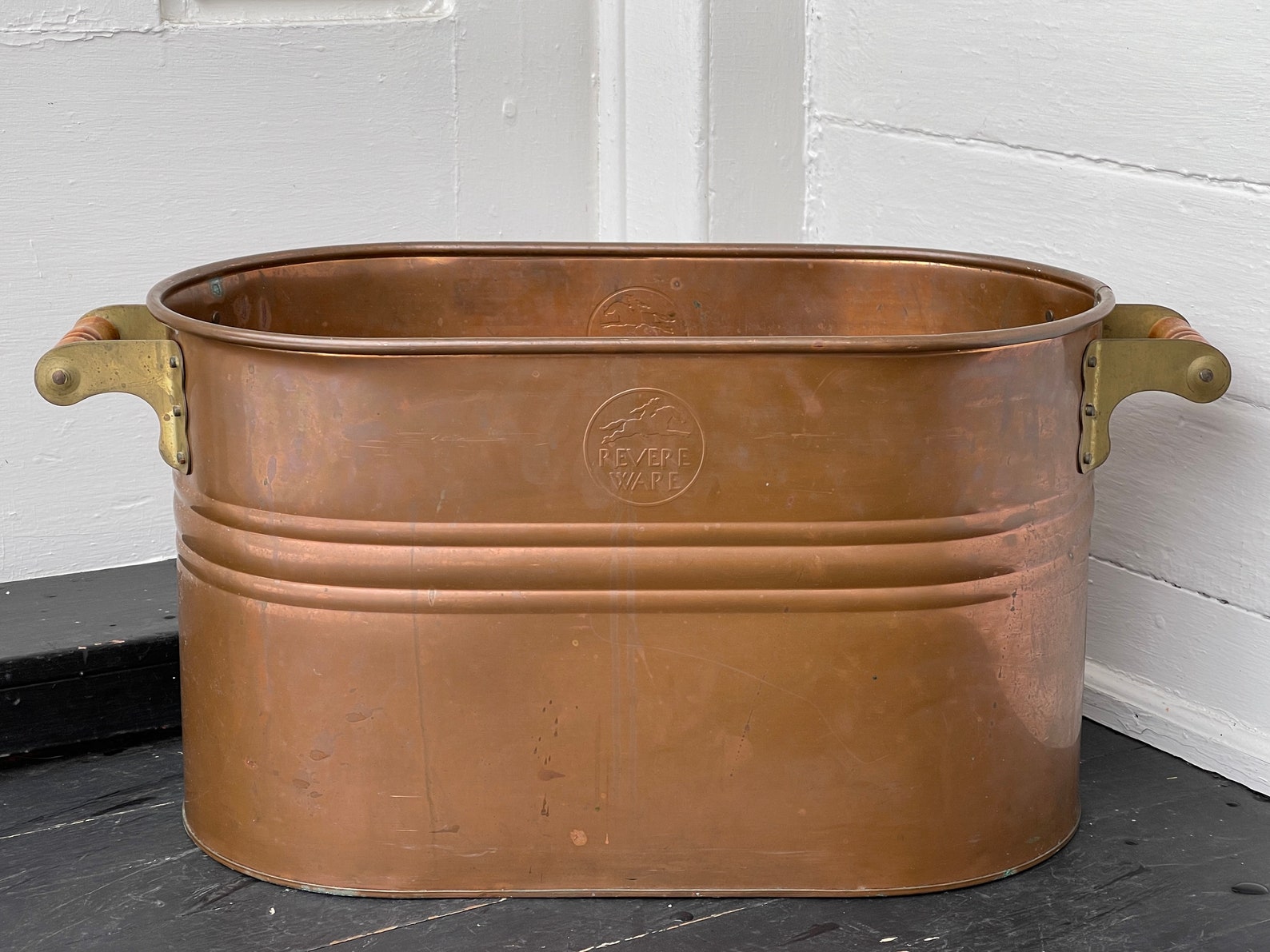 Rare Revere Ware copper boiler nice copper boiler with brass Etsy