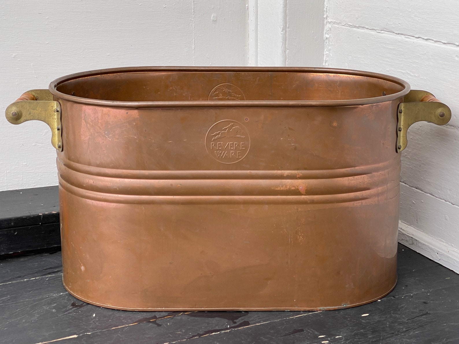 Rare Revere Ware copper boiler nice copper boiler with brass Etsy