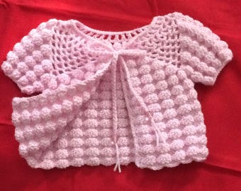 Crochet baby sweater , Christmas gift for baby