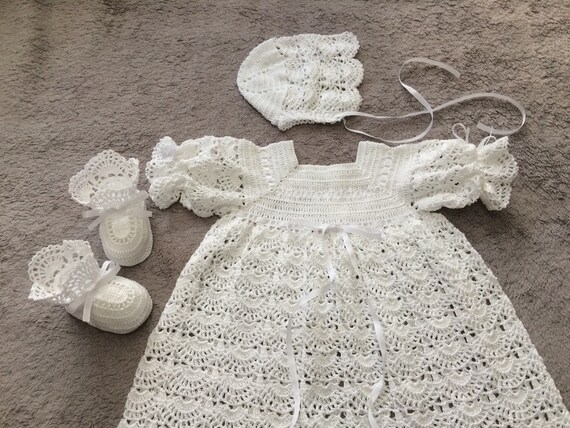 robe bapteme crochet