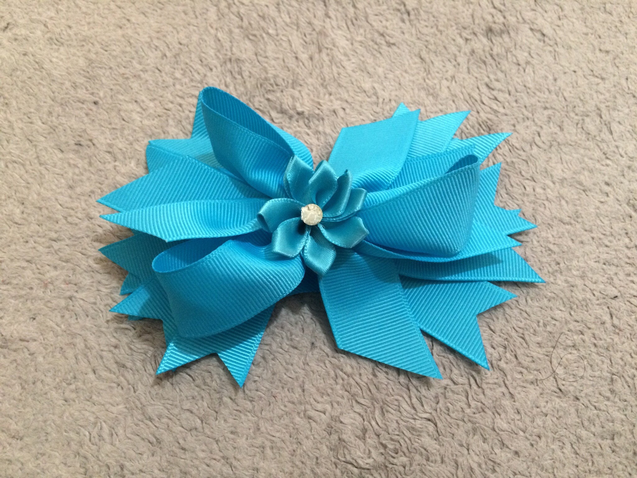 Handmade hair clip flower hair clip girls birthday gift | Etsy