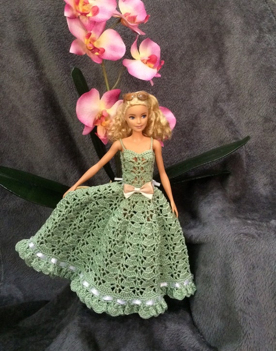 barbie in green dress