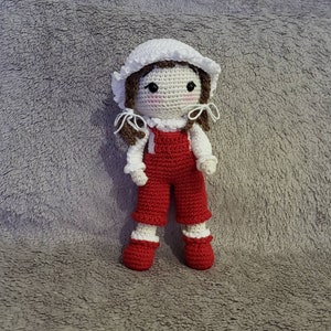 Stuffed Dolls & Plushies, Crochet Little girl Doll, crocheted stuffed girl doll, Soft plushies toy, stuffed doll for girls