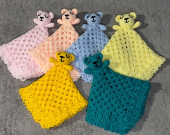Baby Lovey animal bear head comforter/comforter blanket for babies and best gift for babyshower