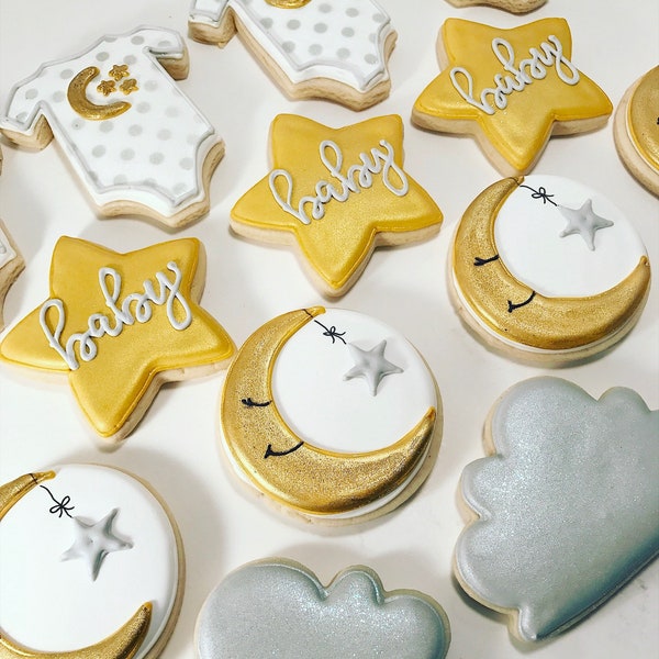 Baby Shower Cookies  - Twinkle Twinkle Little Star