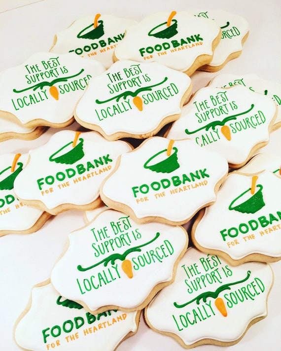 Custom Business Logo Cookies 1 Dozen 12 Custom Sugar | Etsy