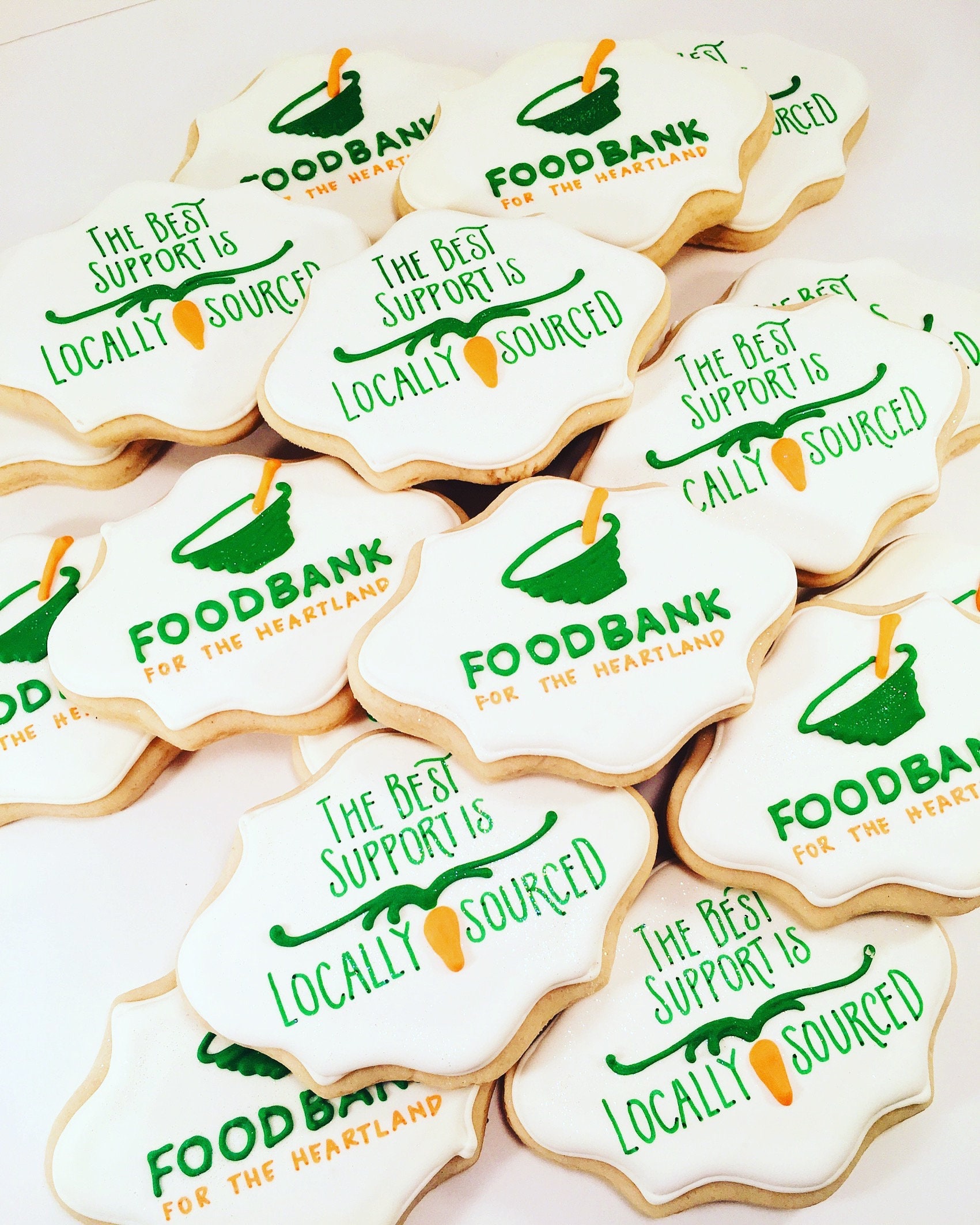 Custom Business Logo Cookies 1 Dozen 12 Custom Sugar | Etsy